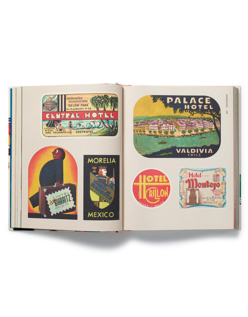 Hotel Retro: 330 Travel Ephemera Stickers