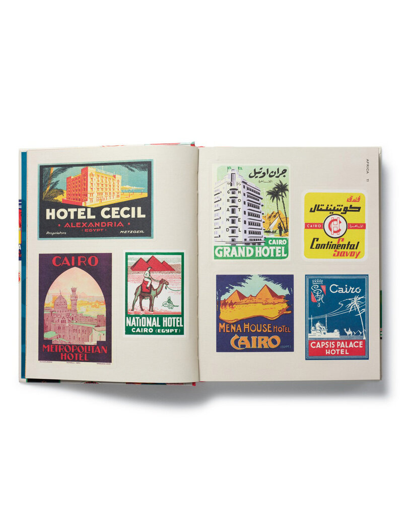 Hotel Retro: 330 Travel Ephemera Stickers