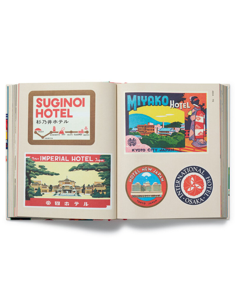 Hotel Retro: 330 Travel Ephemera Stickers