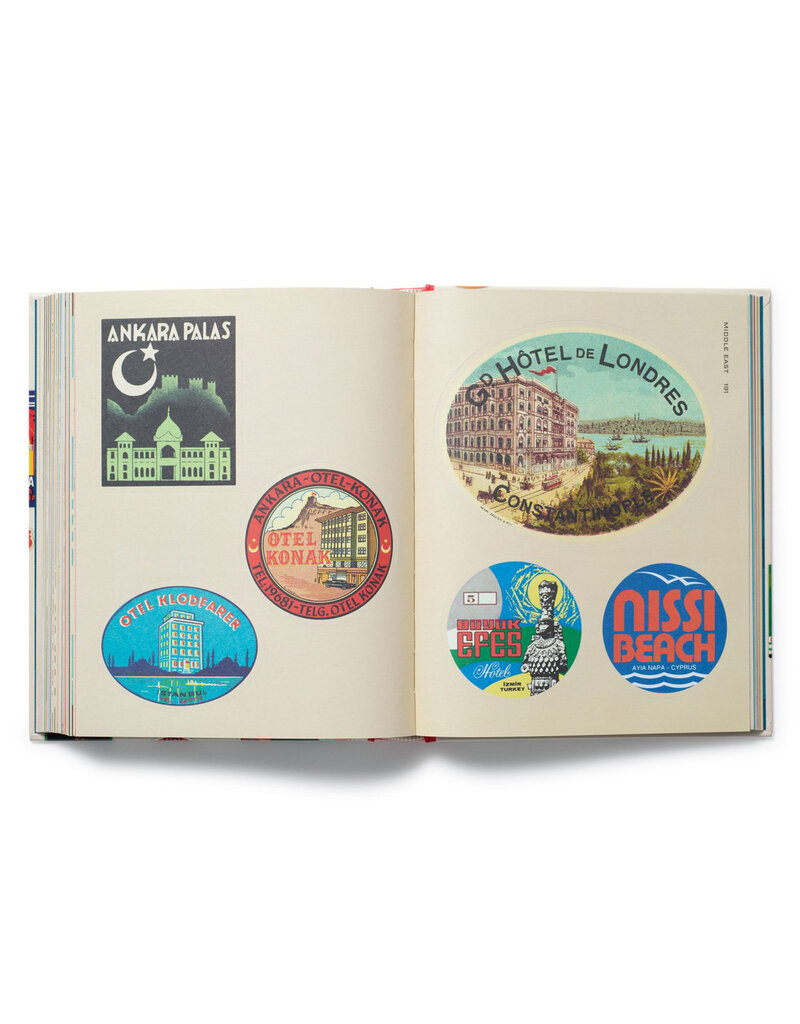 Hotel Retro: 330 Travel Ephemera Stickers