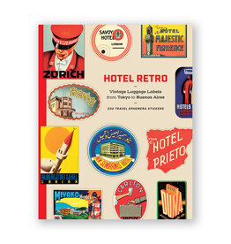 Hotel Retro: 330 Travel Ephemera Stickers