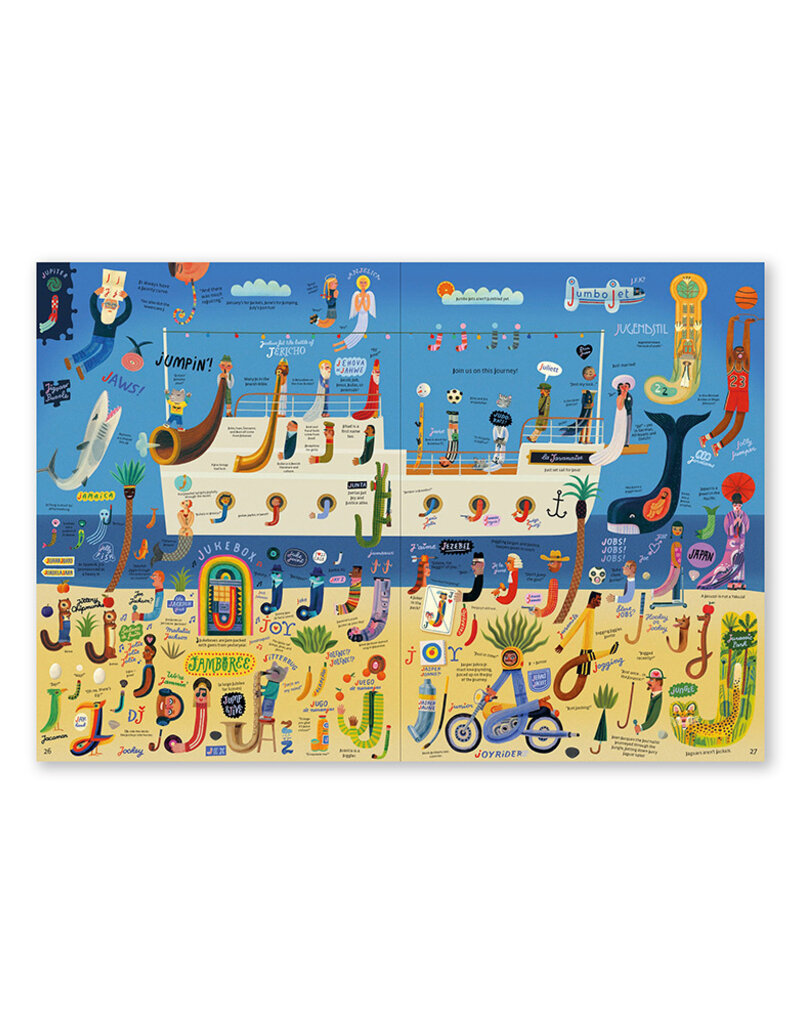 Beauty of Letters: The Most Awesome, Brilliant, and Comprehensive Alphabet Book