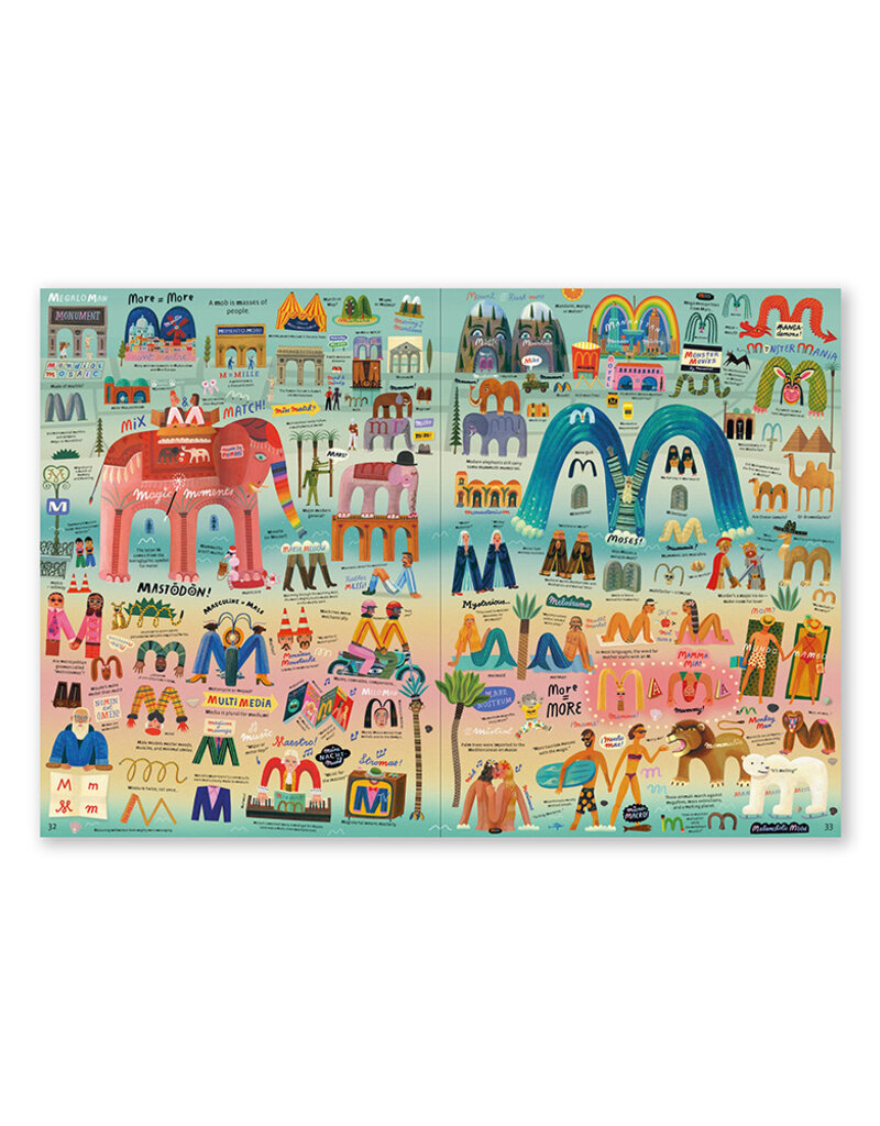 Beauty of Letters: The Most Awesome, Brilliant, and Comprehensive Alphabet Book