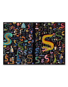 Beauty of Letters: The Most Awesome, Brilliant, and Comprehensive Alphabet Book