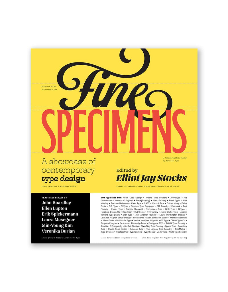Fine Specimens: A Showcase of Contemporary Type Design