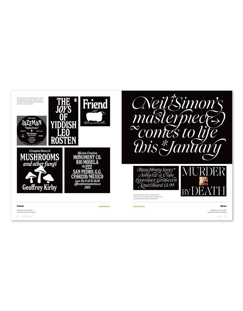 Fine Specimens: A Showcase of Contemporary Type Design