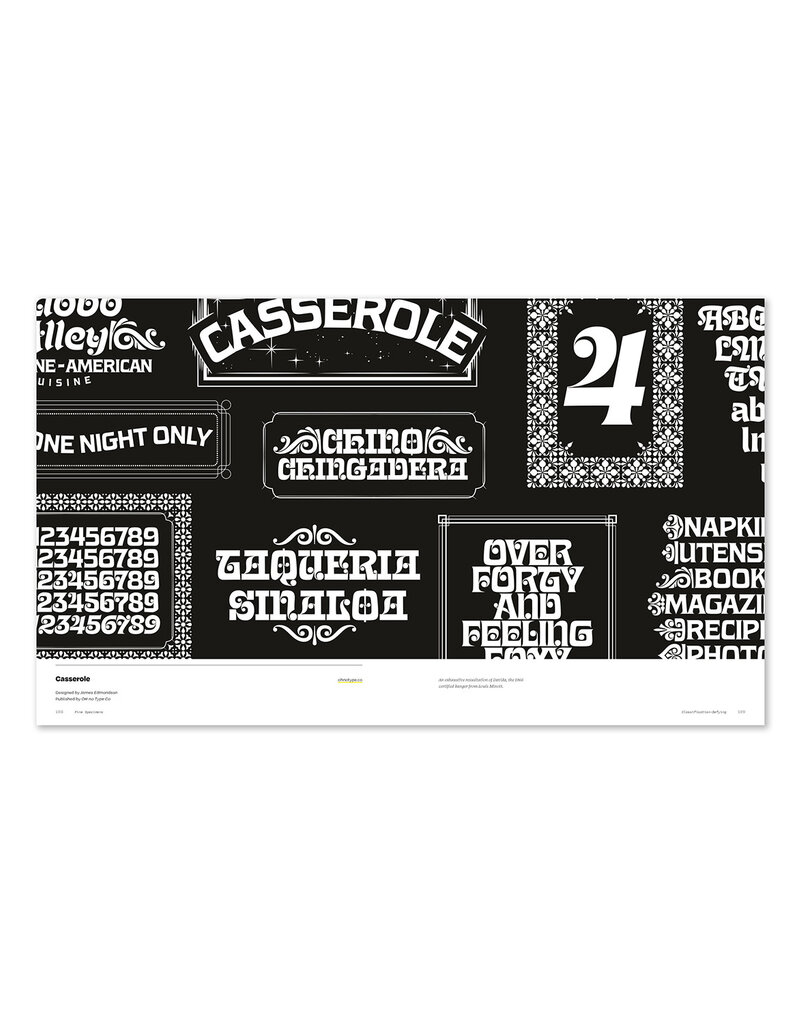 Fine Specimens: A Showcase of Contemporary Type Design