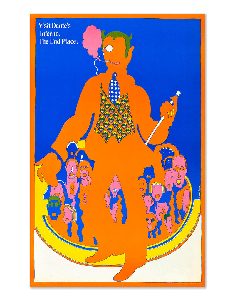 Seymour Chwast: Visit Dante's Inferno, 1967