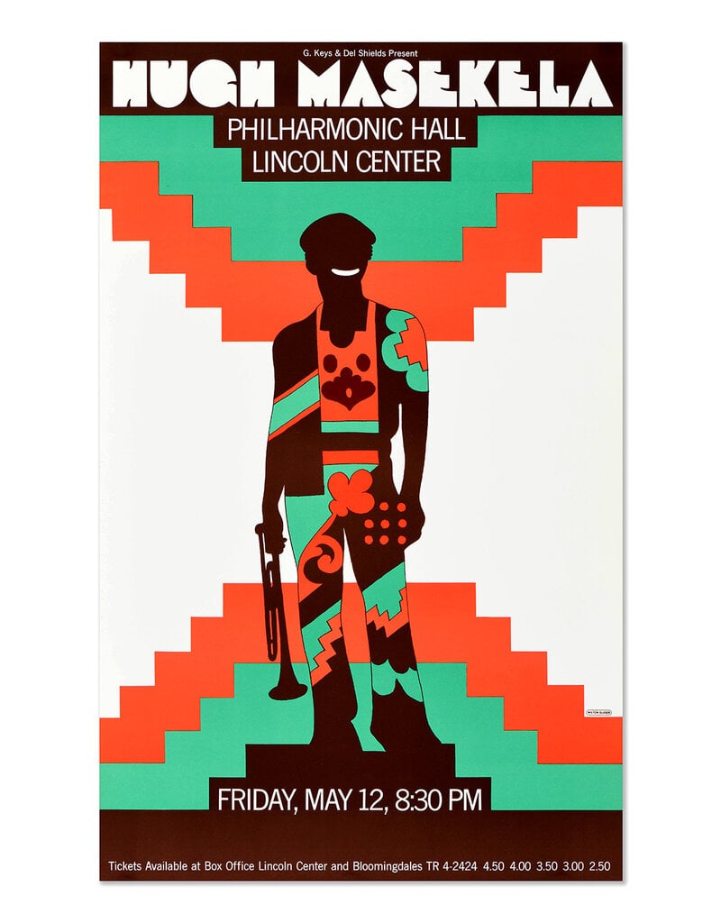 Milton Glaser: Hugh Masekela, 1967