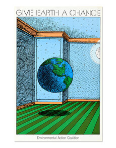 Milton Glaser: Give Earth a Chance, 1970