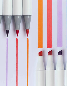 Smooth Ink Alcohol Markers