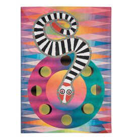 Jeffrey Gibson Clown Snake Tea Towel