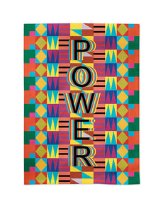 Jeffrey Gibson Power Tea Towel
