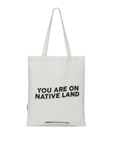 You Are on Native Land Tote Bag