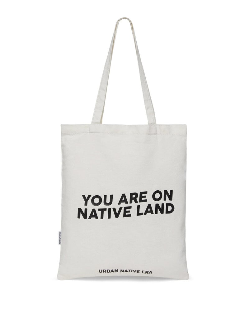You Are on Native Land Tote Bag