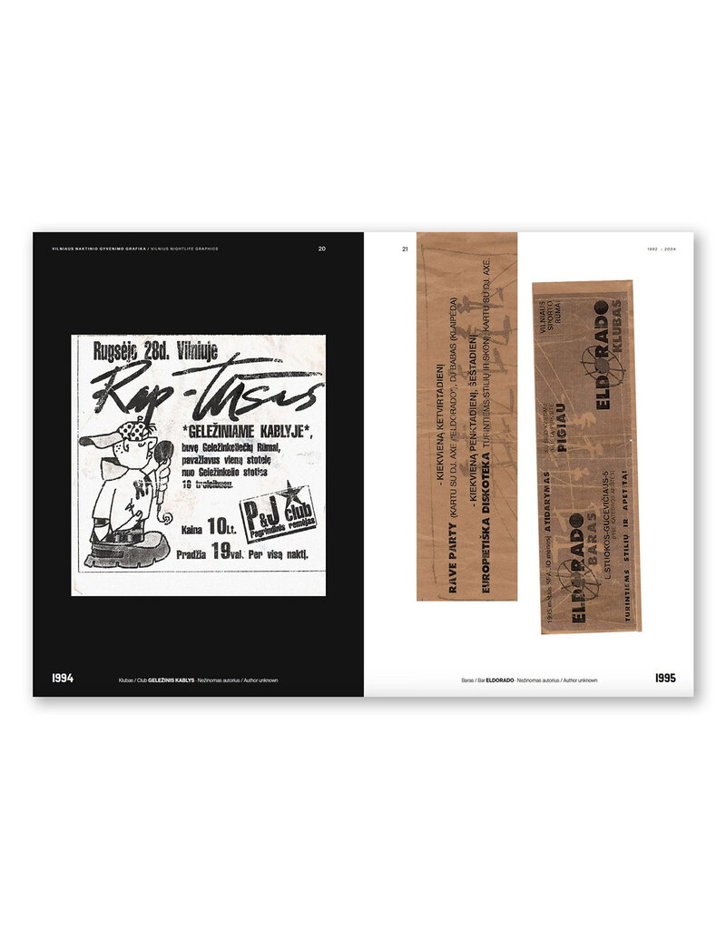 Vilnius Nightlife Graphics 1992–2024