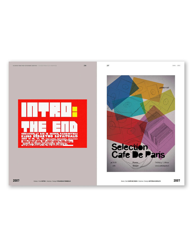 Vilnius Nightlife Graphics 1992–2024