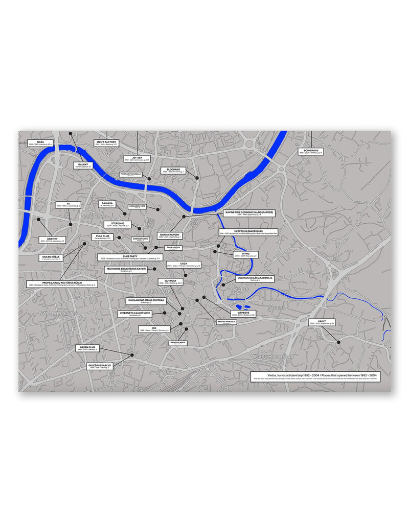 Vilnius Nightlife Graphics 1992–2024