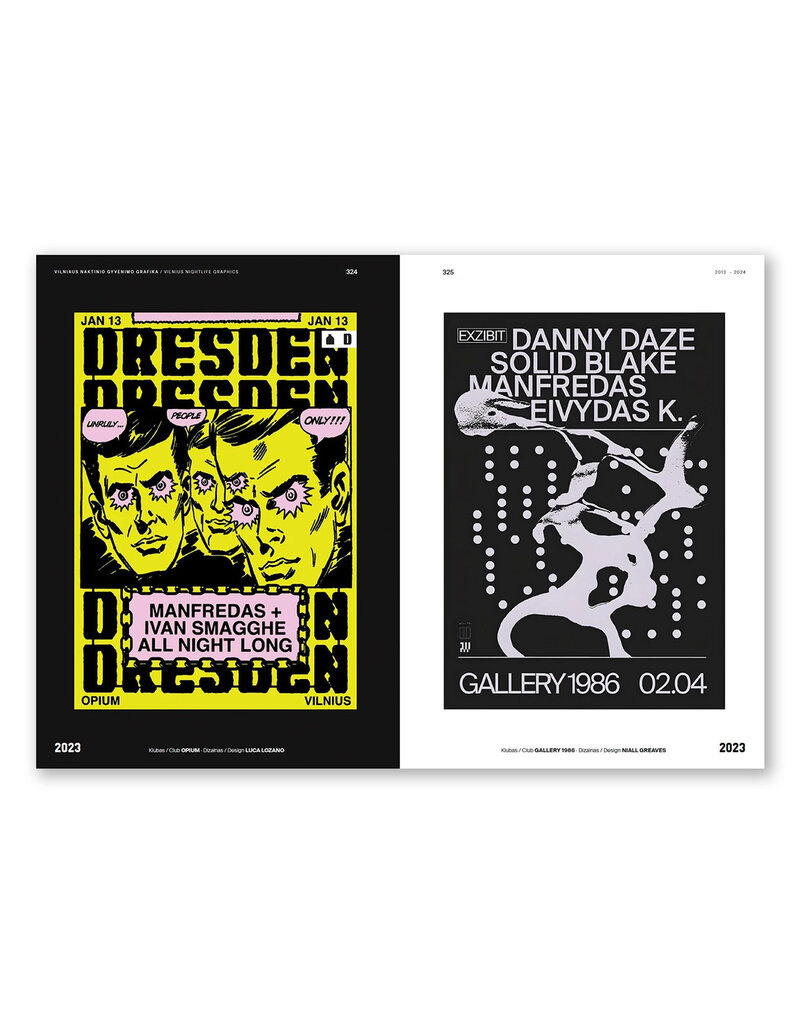 Vilnius Nightlife Graphics 1992–2024