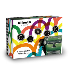 Olivetti Clack: A Type-Minded Word Game