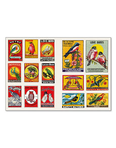 Vintage Matchboxes: A Little Sticker Book