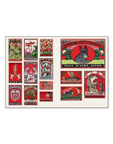 Vintage Matchboxes: A Little Sticker Book