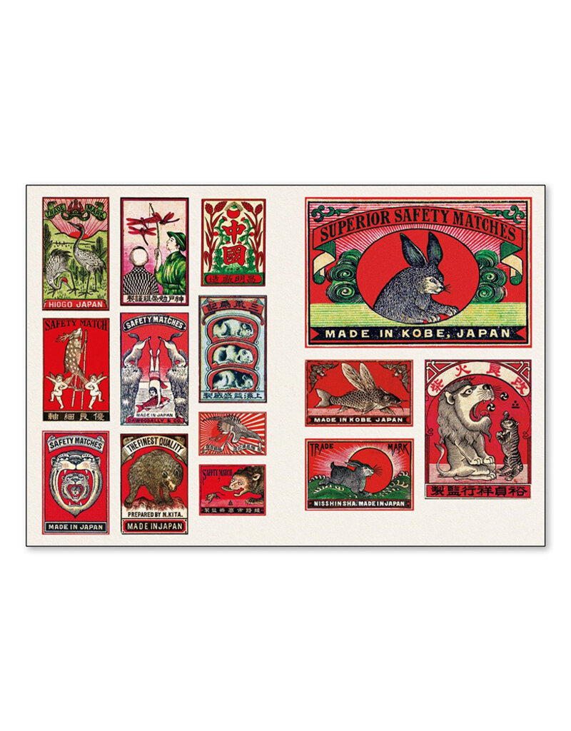 Vintage Matchboxes: A Little Sticker Book