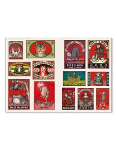 Vintage Matchboxes: A Little Sticker Book