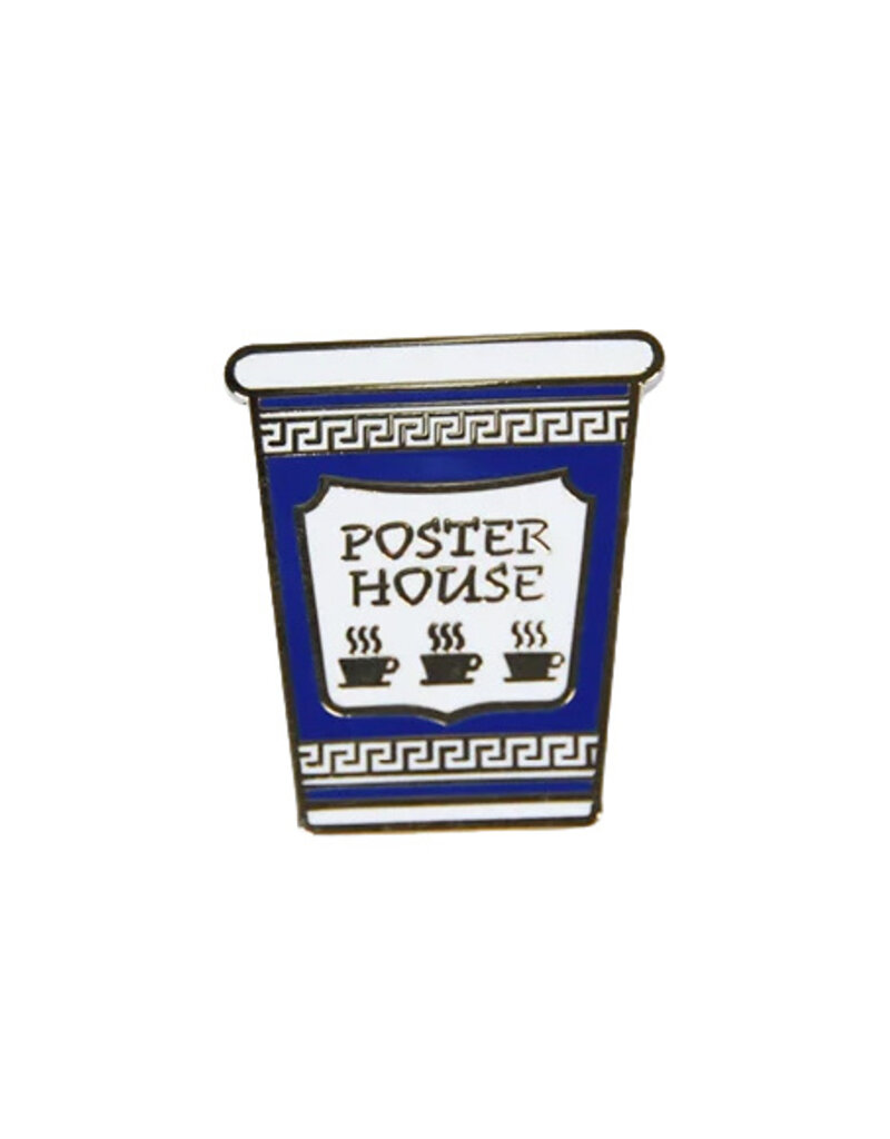 Poster House Coffee Cup Pin