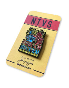 NTVS Rockem' Sockem' Pin