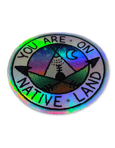 NTVS Native Land Holo Sticker