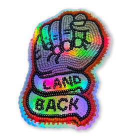 NTVS Land Back Holo Sticker