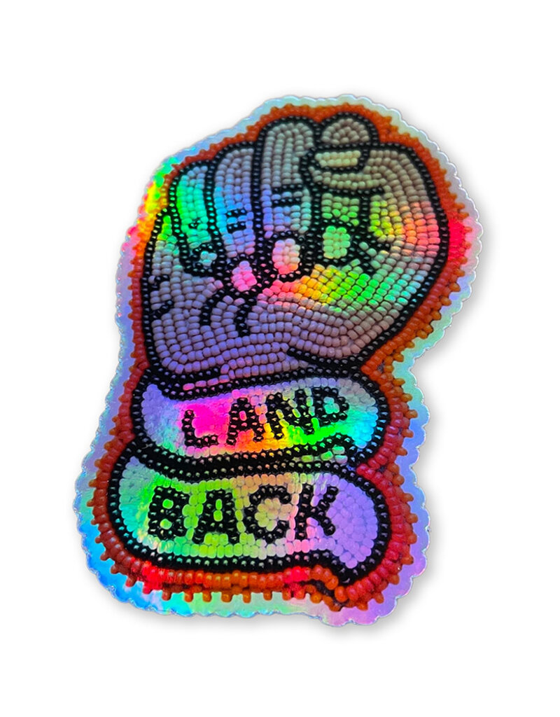 NTVS Land Back Holo Sticker