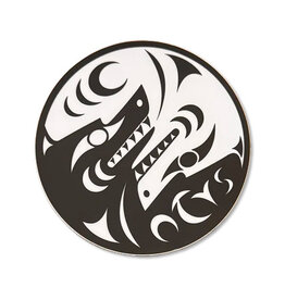 NTVS Wolves Salish Sticker
