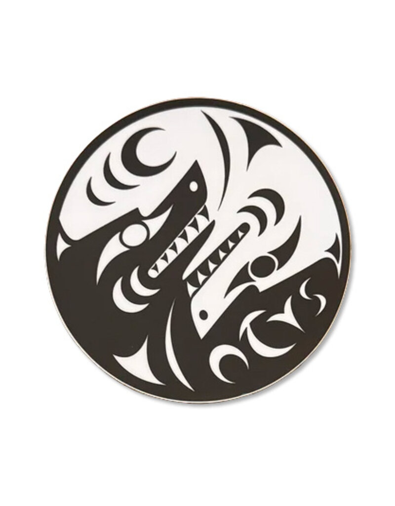 NTVS Wolves Salish Sticker