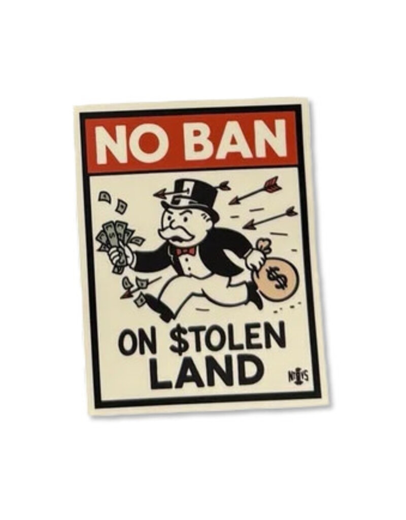 NTVS No Ban Sticker