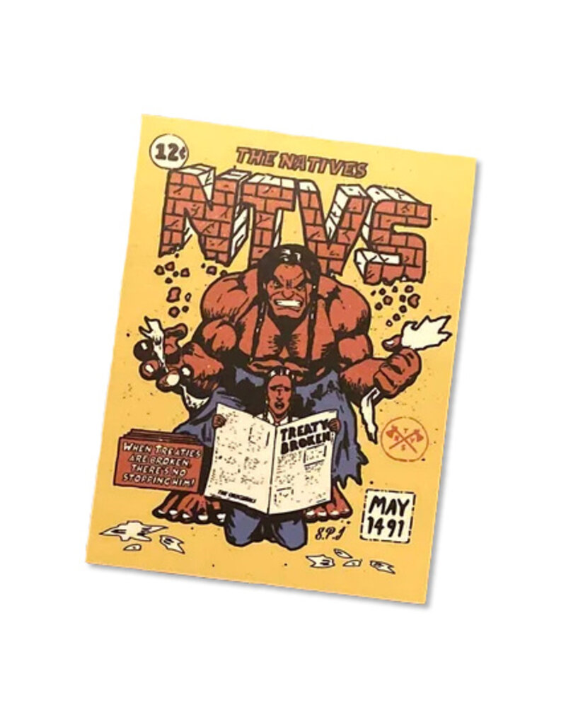 NTVS Indigenous Hulk Sticker