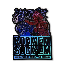 NTVS Rockem' Sockem' Holo Sticker