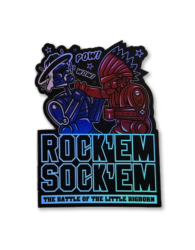 NTVS Rockem' Sockem' Holo Sticker