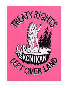 Treaty Rights on Iskonikan Print