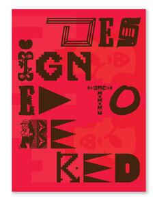 Designed to Be Red Postcard Pack