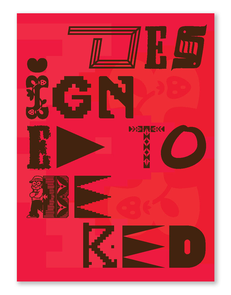 Designed to Be Red Postcard Pack