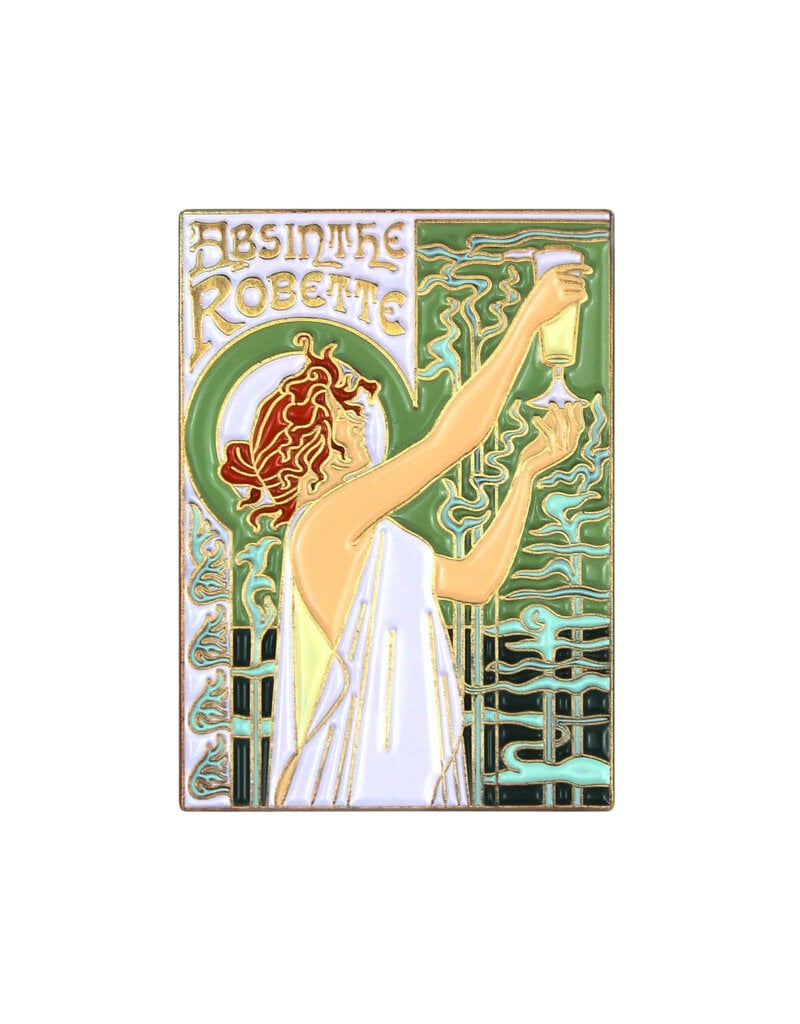 Absinthe Robette Enamel Pin