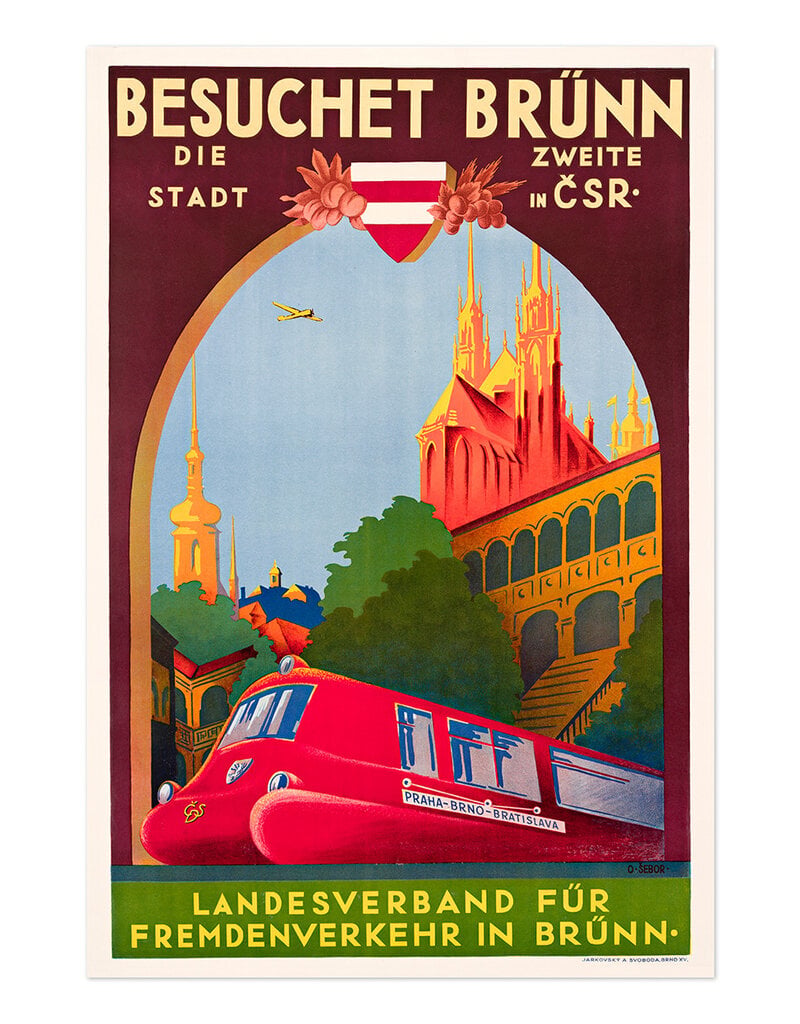 Czechoslovak Travel Prints