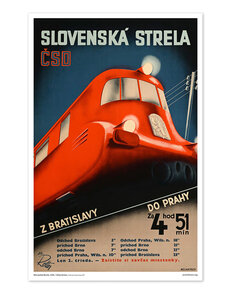 Slovenská Strela Print
