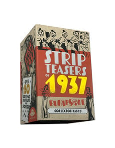 Stripteasers of 1937 Collector Cards