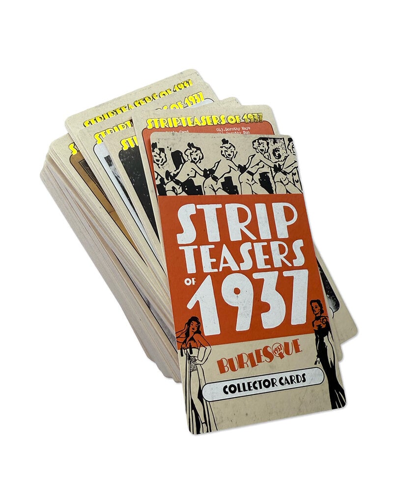 Stripteasers of 1937 Collector Cards