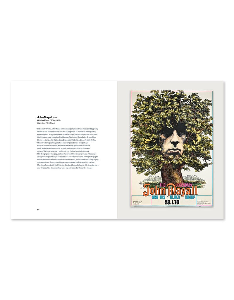 Sculpting Sound: Günther Kieser’s Music Posters