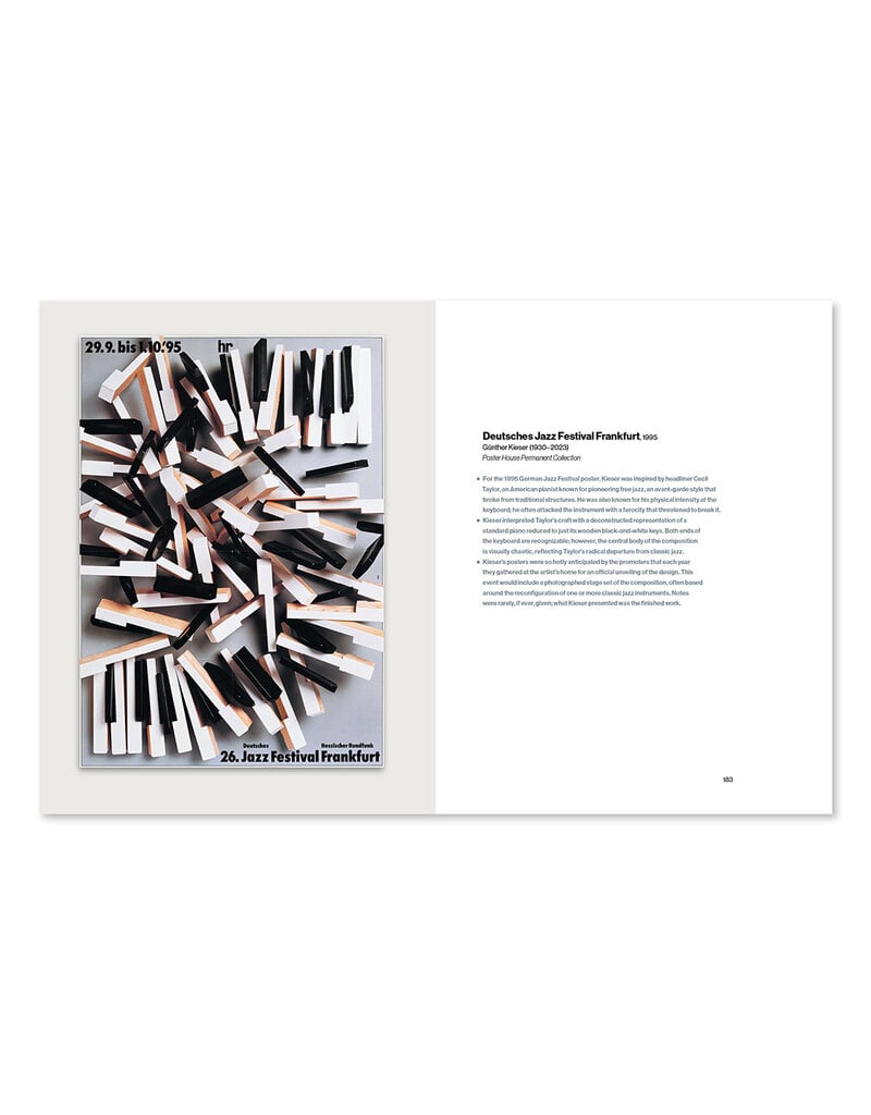 Sculpting Sound: Günther Kieser’s Music Posters