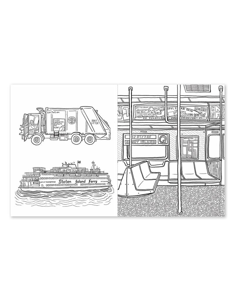 The NYC Coloring Book